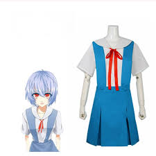 Set baju sekolah rendah (perempuan) 2. Evangelion Eva Ayanami Rei Asuka Langley SÅryu Biru Sailor Gaun Seragam Sekolah Wanita Halloween Cosplay Kostum Anime Costumes Aliexpress