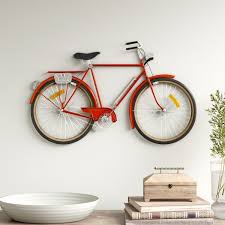 Large Metal Bike Decor Wayfair