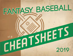 Use this free ppr draft cheat sheet below of the top 200 fantasy players. 2019 Fantasy Baseball Excel Cheatsheets Roto And Points Leagues Version 1 00 Mr Cheatsheet Fantasy Baseball Draft Tools And Research