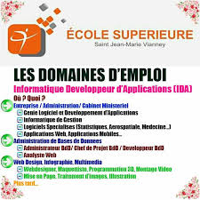Maybe you would like to learn more about one of these? Les Domaines D Emploi En Ida St Jean Marie Vianney Facebook