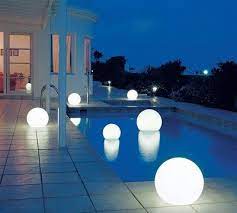 Stunning Outdoor Lighting Ideas Floating Pool Lights Pool Lights Pool Light