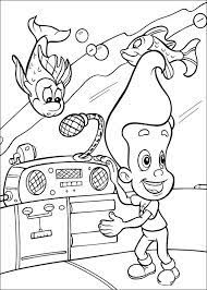 The adventures of jimmy neutron: Jimmy Neutron Fargelegging Tegninger 31 Coloring Pages For Kids Coloring Pages Cartoon Coloring Pages