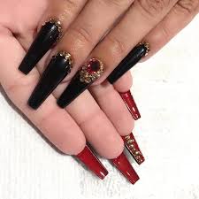 Matte touch to those colors is what everyone wants this season. 26 Hot Red And Black Nail Designs Ideas