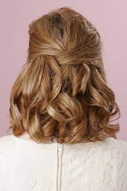 Beautiful Long Brunette Homecoming Hairstyle Mother Of The Bride Hair How To Curl Short Hair Prom Hairstyles For Short Hair