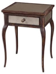Uttermost 24157 St Owen End Table Natural Wood Furniture Tables End Tables Mirrored End Table End Tables Cheap End Tables