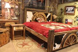 4.8 out of 5 stars. King Bed With Cowhide Frontier Rustic Store