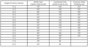 Horse Blanket Chart Tacomexboston Com