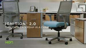 Ignition 2.0 seating gives you the ability to personalize the perfect fit for your body, your curves, and your desired comfort level. Hon Ignition 2 0 Thought Leadership In A Chair Youtube