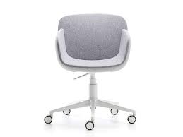 Desk chair upholstered also have features such as comfortable armrests for those working long hours, as well as offer mobility in the form of wheels. Viva Guest Office Chair With Castors Viva Guest Collection By Vaghi Design Orlandini Design
