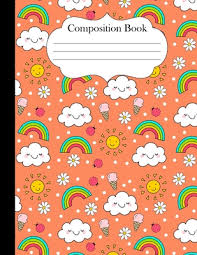 We have coloring pages for all ages, for all occasions and for all holidays. Composition Book Rainbow Print 8 5 X 11 Inch Notebook 120 Pages Salmon Color Wide Ruled Paperback Politics And Prose Bookstore