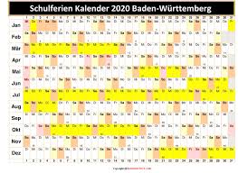 På den här hemsidan finns alla online årskalendrar / almanacka för bl.a. 2020 Sommerferien Schulferien Kalender Baden Wurttemberg Pdf