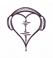 The lines should follow a roughly parallel path, with the lower line being slightly shorter. Love Heart Drawing Images Love Easy Pencil Drawings Novocom Top