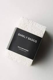 Barkly Basics All White Sponge Basic Promote Healthy Hair Growth Vanity Planet