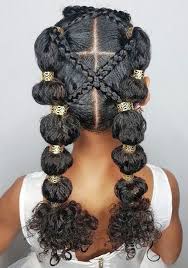 Make sure that you use a sock you don't care about, since you will be cutting it and won't be able to wear it if you have extra long hair, cut off a greater portion of the sock or use a shorter sock so that the sock donut doesn't add too much volume. Can You Ignore These 75 Black Kids Braided Hairstyles Curly Craze