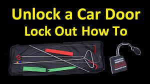 Steel rod covered with special reflective powder coating. How To Unlock A Car Door Use A Lockout Kit Access Tool Retrieve Keys Break Into A Car Youtube