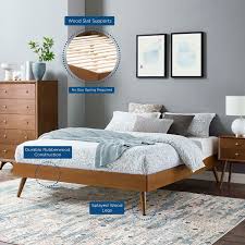 Check spelling or type a new query. Margo Wood Platform Bed Frame Contemporary Modern Furniture Modway