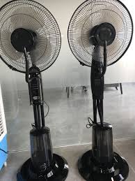 This fan is ultra quiet and very powerful! Floor Standing Industrial Oscillating Outdoor Cooling Mist Electric Fan China Mist Fan And Electric Fan Price Made In China Com