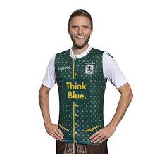 1860 munich was one of the founding. 1860 Munich Release New Oktoberfest Kit Inspired By A Traditional Green And Gold Waistcoast With Lederhosen Shorts Daily Mail Online