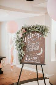 Baby Shower Welcome Sign Tropical Baby Shower Theme Rustic Baby Shower Floral Baby Shower