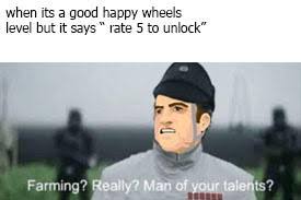 Nov 08, 2021 · happy wheels is a ragdoll physics based browser game created jim bonacci and jason schymick in 2010 it features several happy wheels game game happy happy this video game has gotten 5203025 plays as well as has actually obtained a rating of 89 out of 10 by 68066 people. Happy Wheels Is The Best Dankmemes