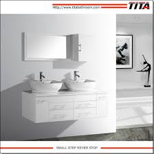 This is the classic debate for couples renovating a sizeable master bathroom. China Modern Bathroom Vanity White Double Sink Bathroom Vanity White Hanging Bathroom Cabinets T9015a China Modern Bathroom Vanity White Double Sink Bathroom Vanity