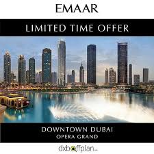 Limited Time Offer On Opera Grand Apartments At Downtown Dubai أوبرا جراند في داون تاون دبي More Information Contact 042493633 Dxboffplan In 2019 Opera