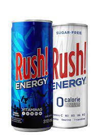 This is why it has the preference of students during exams, overworked workers, athletes or simply night clubs. Rush Energy Monarch