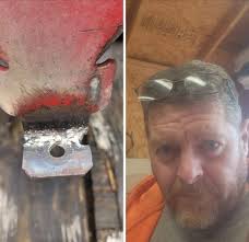 Lost Welding Hood and Leather Sleeves near Mexican Restaurant