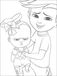 Coloring pages of the dreamworks animation film the boss baby. Boss Baby Coloring Pages 7 Baby Coloring Pages Coloring Books Boss Baby