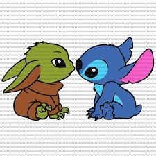 Baby Yoda And Stitch Png Baby Yoda Png Baby By Shopsvgpro On Zibbet In 2020 Yoda Wallpaper Yoda Png Yoda Drawing