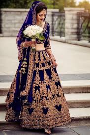 Navy Blue Velvet Diamond Worked Embroidery Bridal Lehenga Choli In 2020 Indian Bridal Outfits Indian Wedding Outfits Asian Wedding Dress