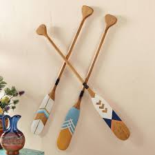 Wood Decorative Canoe Paddles Set Of 3 Canoe Paddle Decor Black Forest Decor Paddle Decor