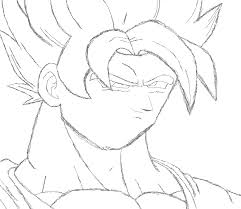 Dragon ball z is one of those anime that was unfortunately running at the same time as the manga, and as a result, the show adds lots of filler and massively drawn out fights to pad out the show. How To Draw Dragon Ball Z Goku Super Saiyan 1