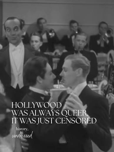 Happy Pride Month! 🌈🌈💖 A break-down of Queer Hollywood film history that  dates back to the 1920s (and before). The term Pre-Code Hollywood refers to  the period in American film history from