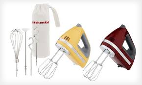 kitchenaid 9 speed hand mixer in