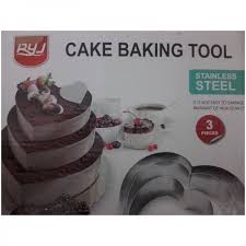 Gateau sac a gâteau corset sur pinterest gâteaux de sac à. Moule A Cake Cake Baking Tool Stainless Steel 3 Pieces Coeur