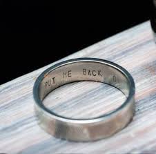 Men's wedding bands enables couples to engrave a special message inside or on the ring. Pin By Huckaby On Wedding Ideas Engraved Wedding Rings Engraved Rings Engraved Wedding Ring