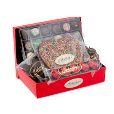 You can add words to each and every side of this bar necklace. Be My Valentine Chocolate Hamper Gf