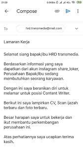 Awalnya saya kurang percaya karena selama ini pt ahm bisanya lewat bkk,disnaker atau via email. Cara Melamar Kerja Lewat Disnaker Salah Satu Tips Cara Melamar Kerja Lewat Email Adalah Kita Perlu Memperhatikan Format File Yang Perusahaan Terima Rexy S Gallery
