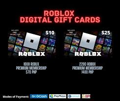 Gift card roblox 1000 robux. Roblox Robux Premium 1000 2200 Discounted Gift Cards Tickets Vouchers Vouchers On Carousell