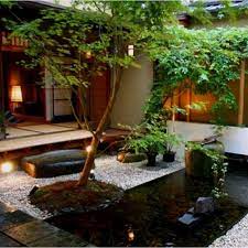 A Garden Landscape In A Small Space Small Japanese Garden Courtyard Gardens Design Small Courtyard Gardens