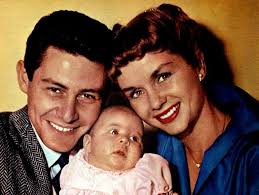 How the world welcomed baby Carrie Fisher, daughter of movie stars Debbie  Reynolds & Eddie Fisher (1956)