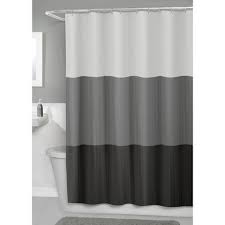 Black And White Shower Curtain Walmart Hometrends Fabric Shower Curtain Multi Fabric Shower Curtains Shower Curtain Curtains
