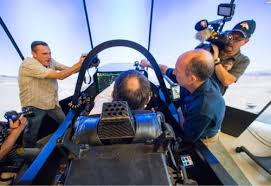 The head up symbols are like those. Utah Gov Herbert Tries Flying The F 35 In A Simulator The Salt Lake Tribune