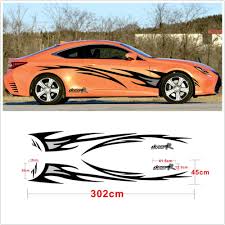 A simple car sticker can actually give a new look and visual identity to a particular car especially if the sticker to be used is customized. Car Styling Dream R Flame Graphics Design Accessories Car Body Decor Cover Decal Car Sticker Design Cool Car Stickers Vinyl For Cars