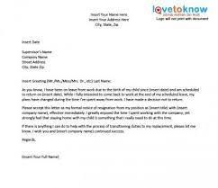 Your medical leave may fall under the family and medical leave act (fmla). 2 Templates For A Resignation Letter After Maternity Leave Lovetoknow Resignation Letters Resignation Letter How To Write A Resignation Letter
