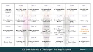 The 108 Sun Salutations Training Plan 108 Sun Salutations Sun Salutation Training Plan