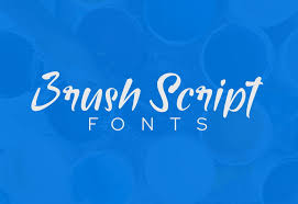 Please inquire for specific cu projects that will be viewed more than 10,000 times and for promotional. 40 Awesome Brush Script Fonts For Designers Decolore Net