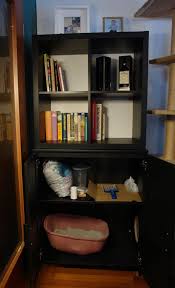 Nicht jeder katzenklo schrank passt unter jedes waschbecken. Katzenklo In Einem Ikea Schrank Verstecken Super Idee