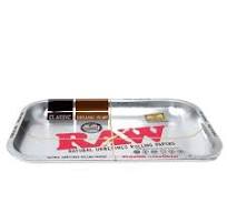 RAW Metal Rolling Tray, Large | 13.5" x 11" by RAW Natural